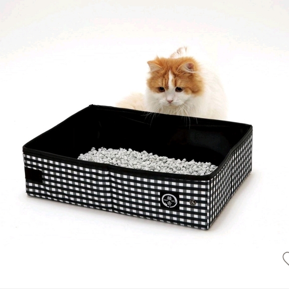 Necoichi Pop-Up Portable Cat Litter Box - Picture 3 of 9